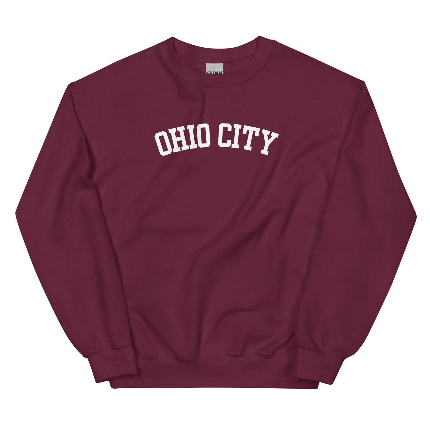 Ohio City Cleveland Block Solo Crewneck Unisex Sweatshirt