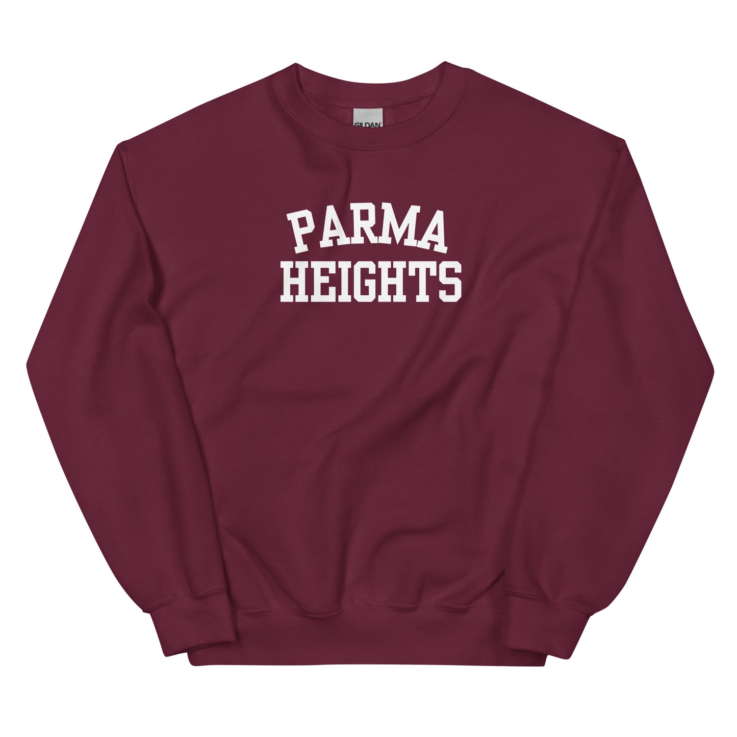 Parma Heights Ohio Block Solo Crewneck Unisex Sweatshirt