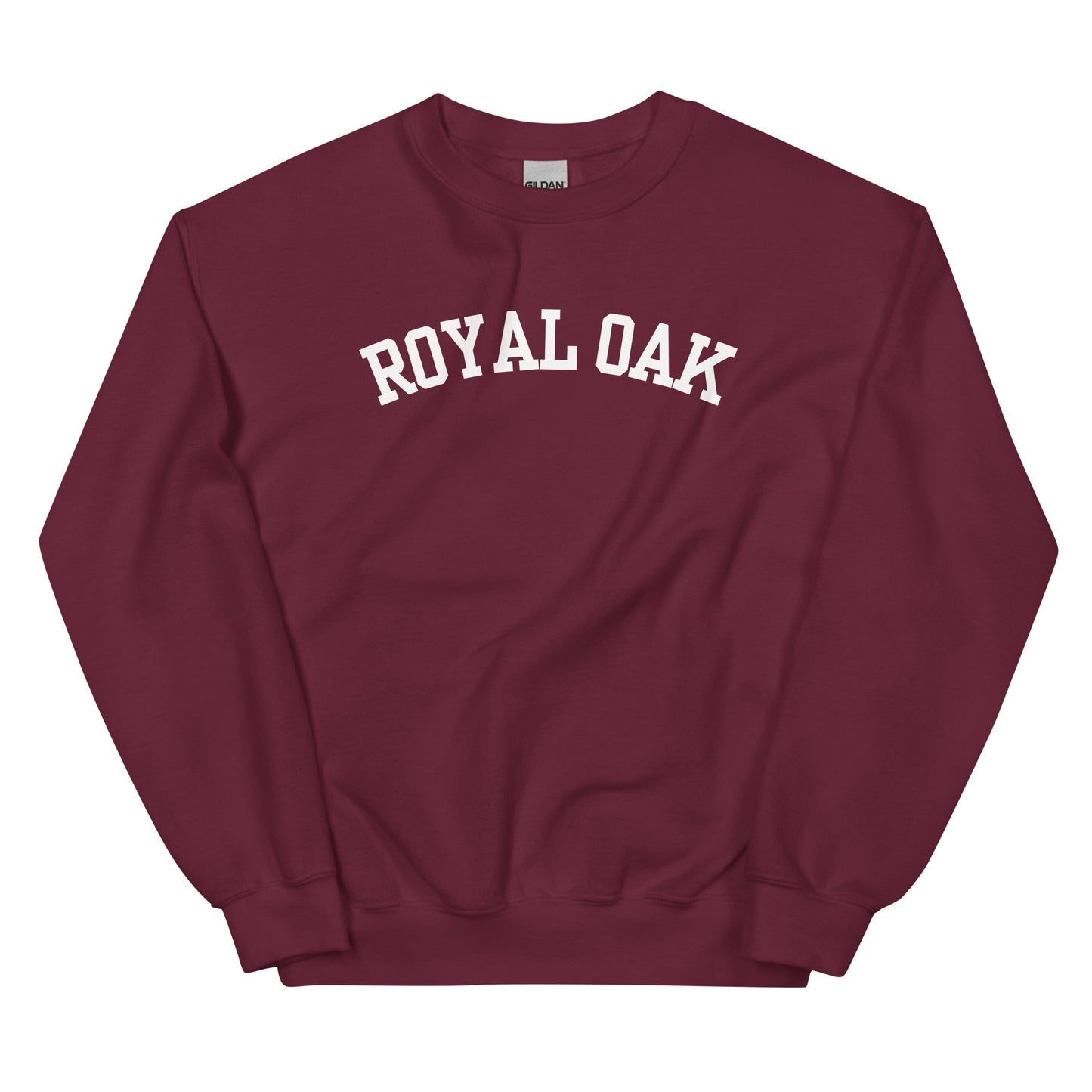 Royal Oak Michigan Block Solo Crewneck Unisex Sweatshirt