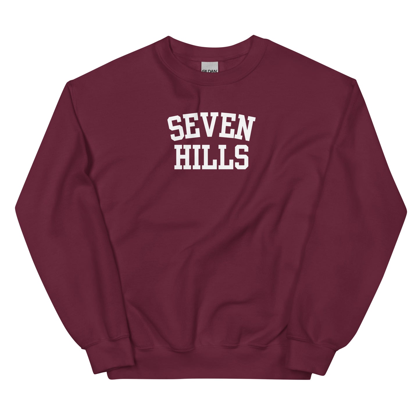 Seven Hills Ohio Block Solo Crewneck Unisex Sweatshirt