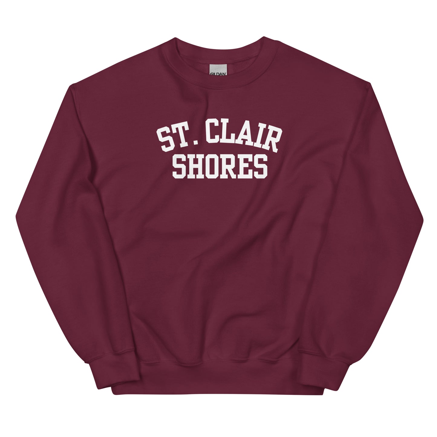 St. Clair Shores Ohio Block Solo Crewneck Unisex Sweatshirt