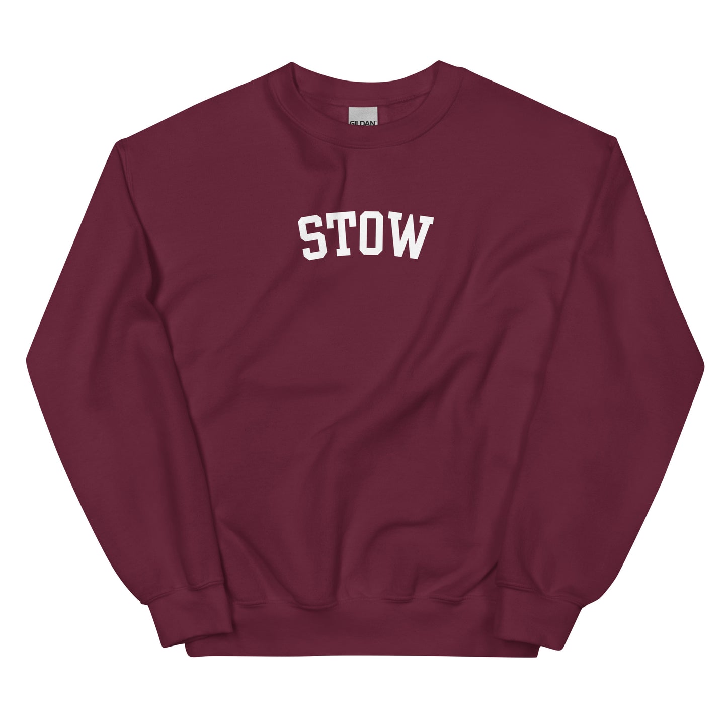Stow Ohio Block Solo Crewneck Unisex Sweatshirt
