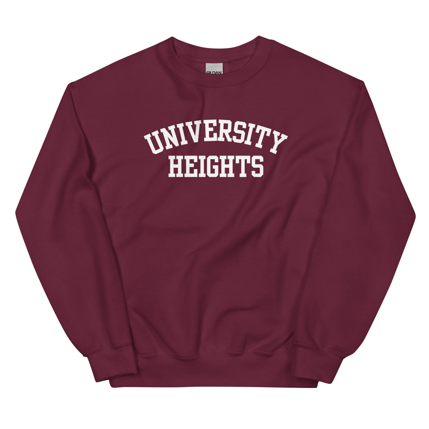 University Heights Ohio Block Solo Crewneck Unisex Sweatshirt