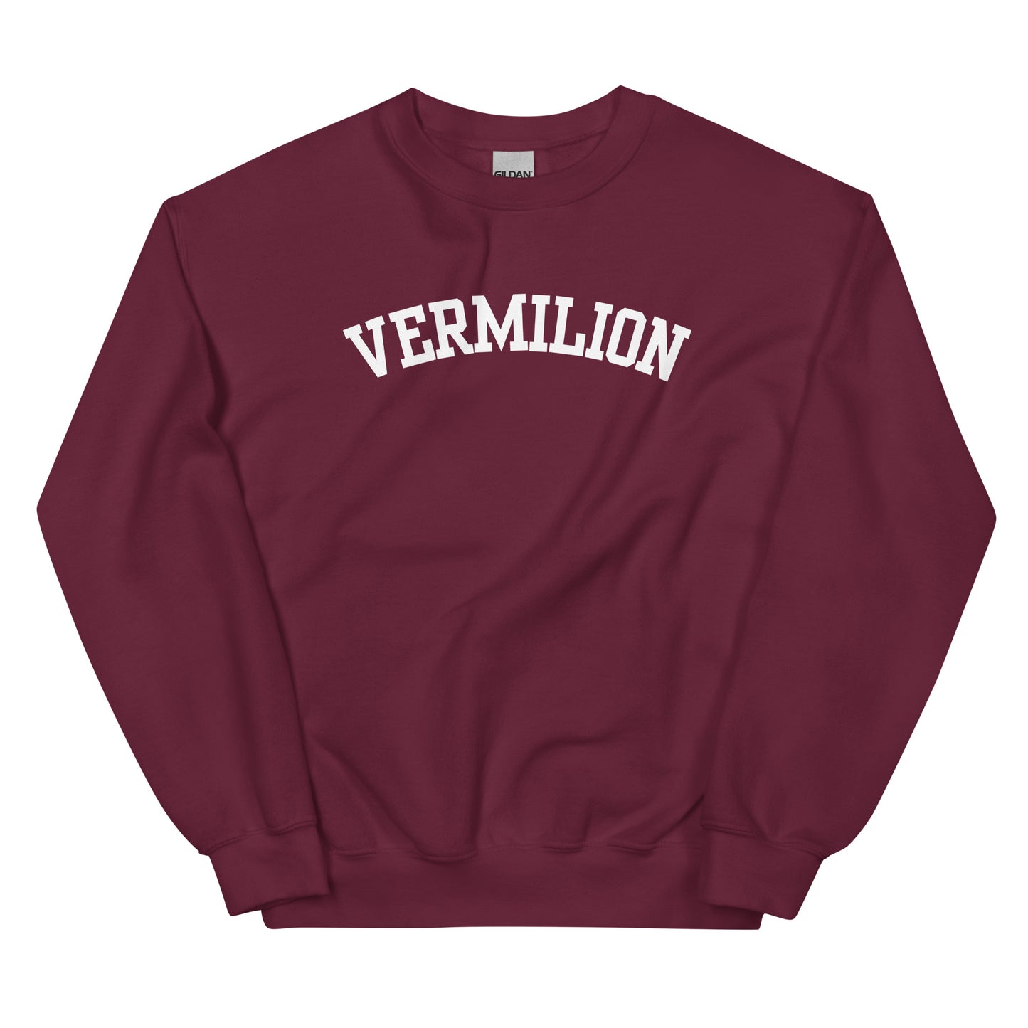 Vermilion Ohio Block Solo Crewneck Unisex Sweatshirt