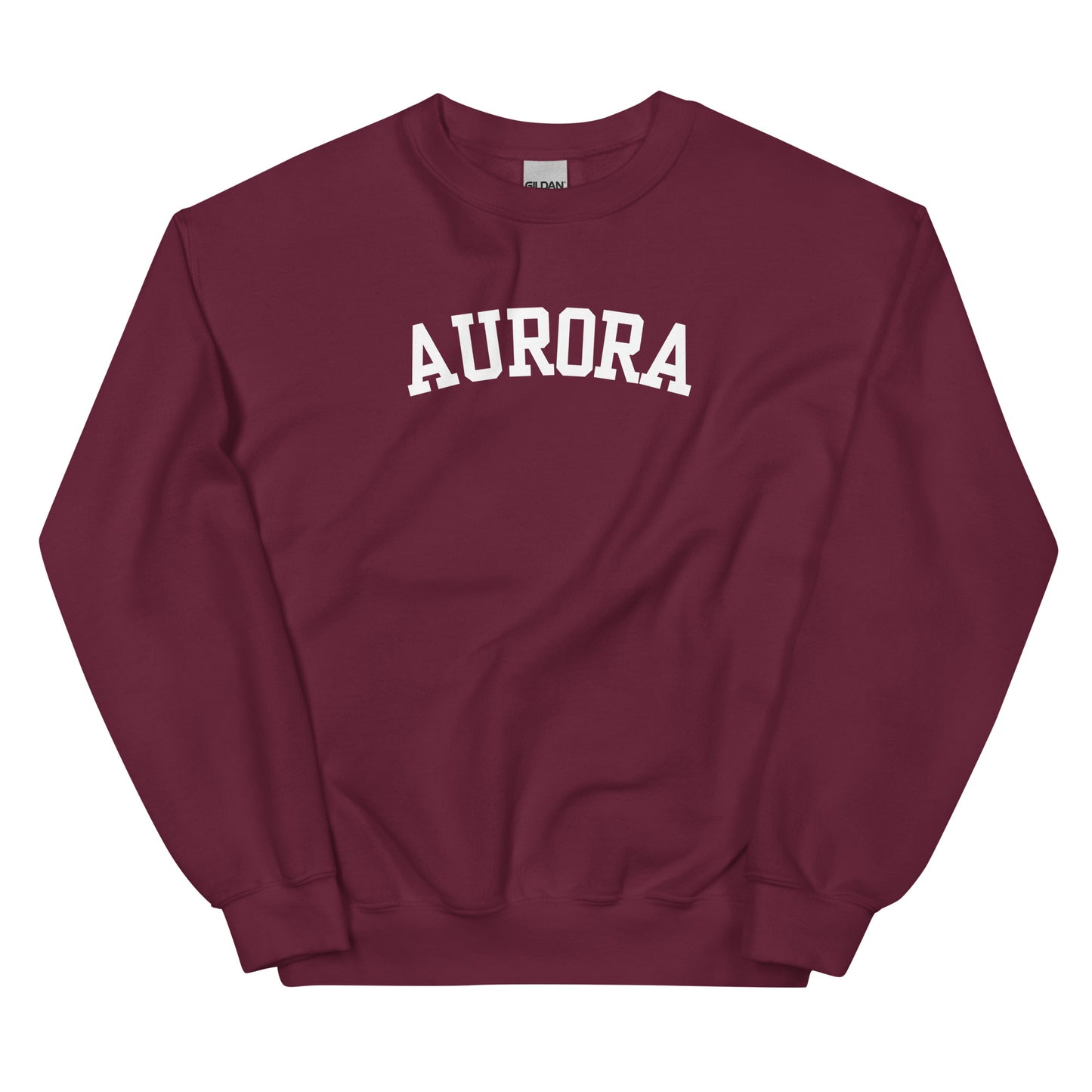 Aurora Ohio Block Solo Crewneck Unisex Sweatshirt