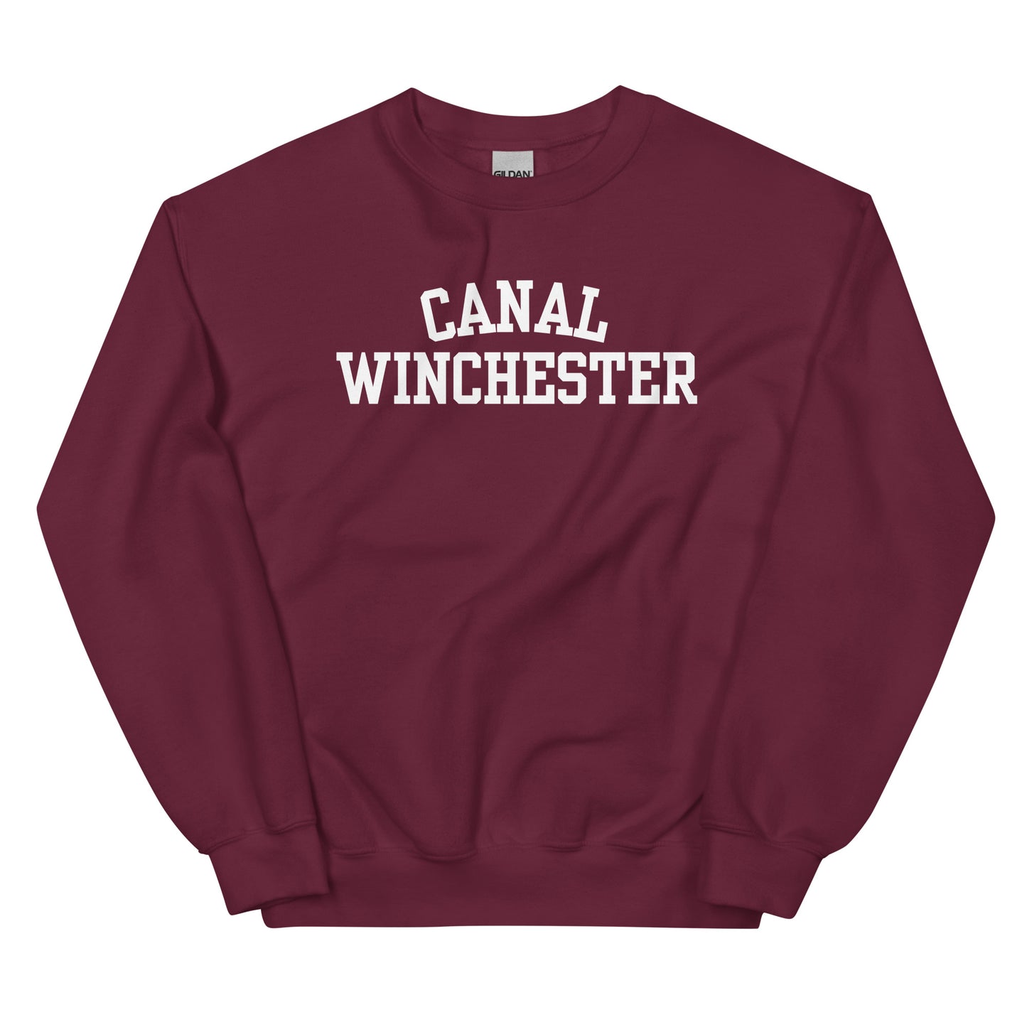 Canal Winchester Ohio Block Solo Crewneck Unisex Sweatshirt