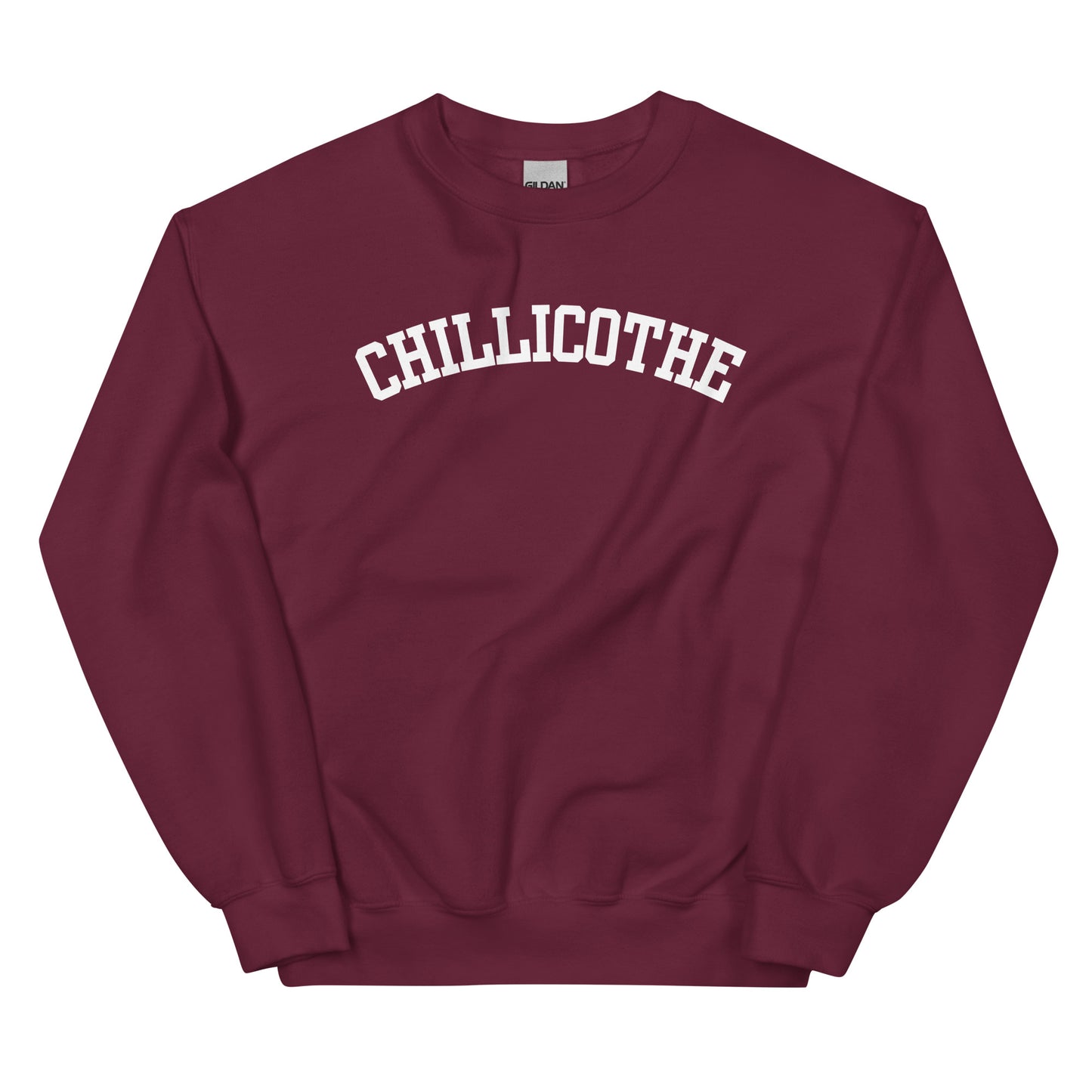 Chillicothe Ohio Block Solo Crewneck Unisex Sweatshirt