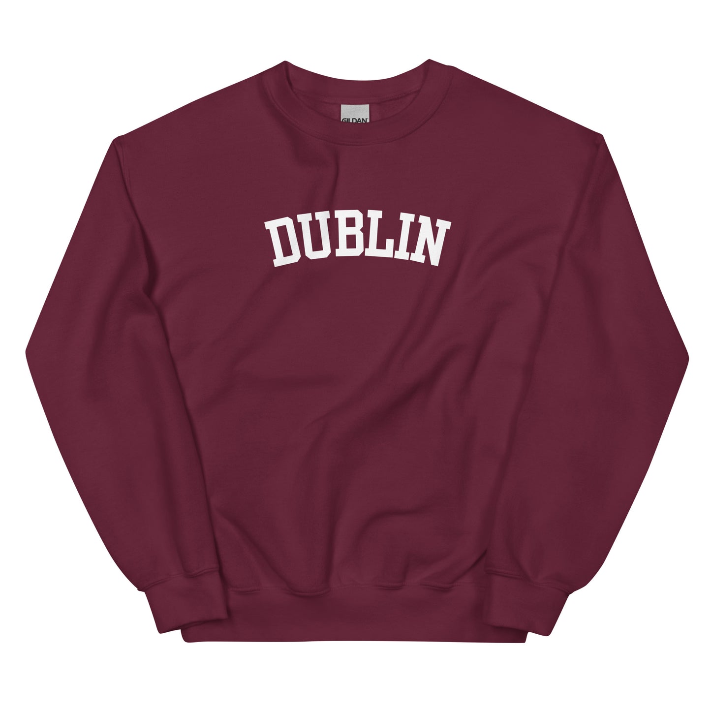 Dublin Ohio Block Solo Crewneck Unisex Sweatshirt
