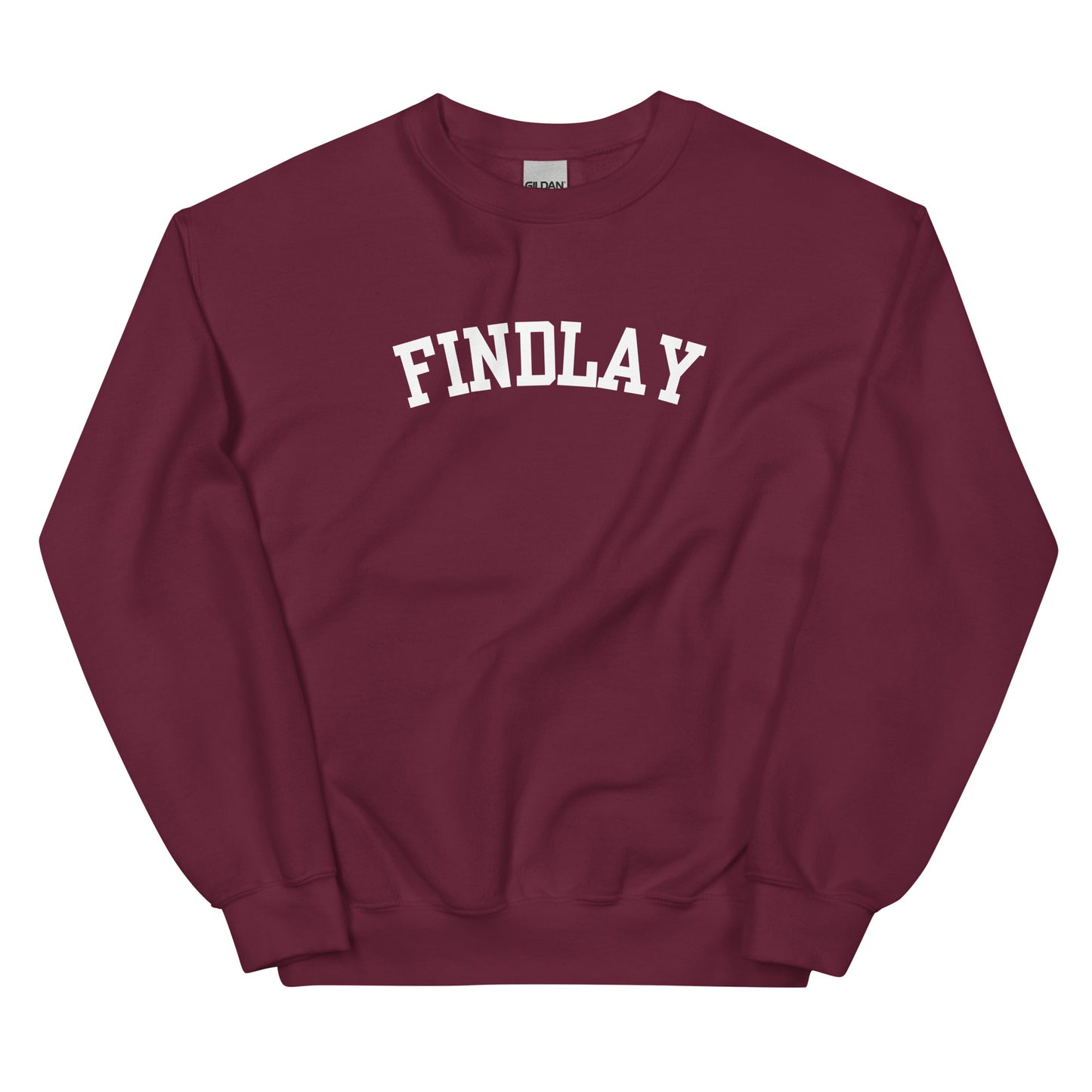 Findlay Ohio Block Solo Crewneck Unisex Sweatshirt