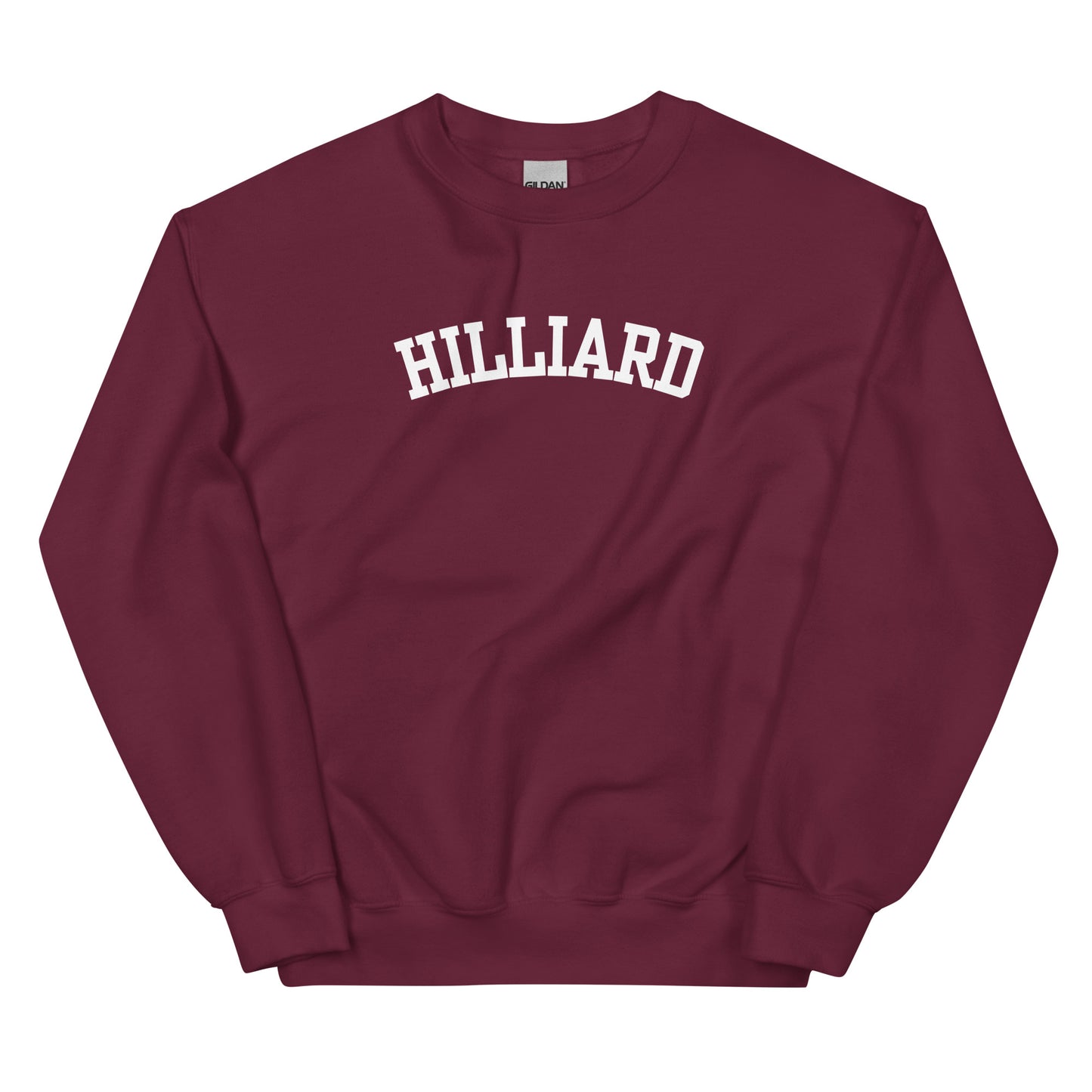 Hilliard Ohio Block Solo Crewneck Unisex Sweatshirt