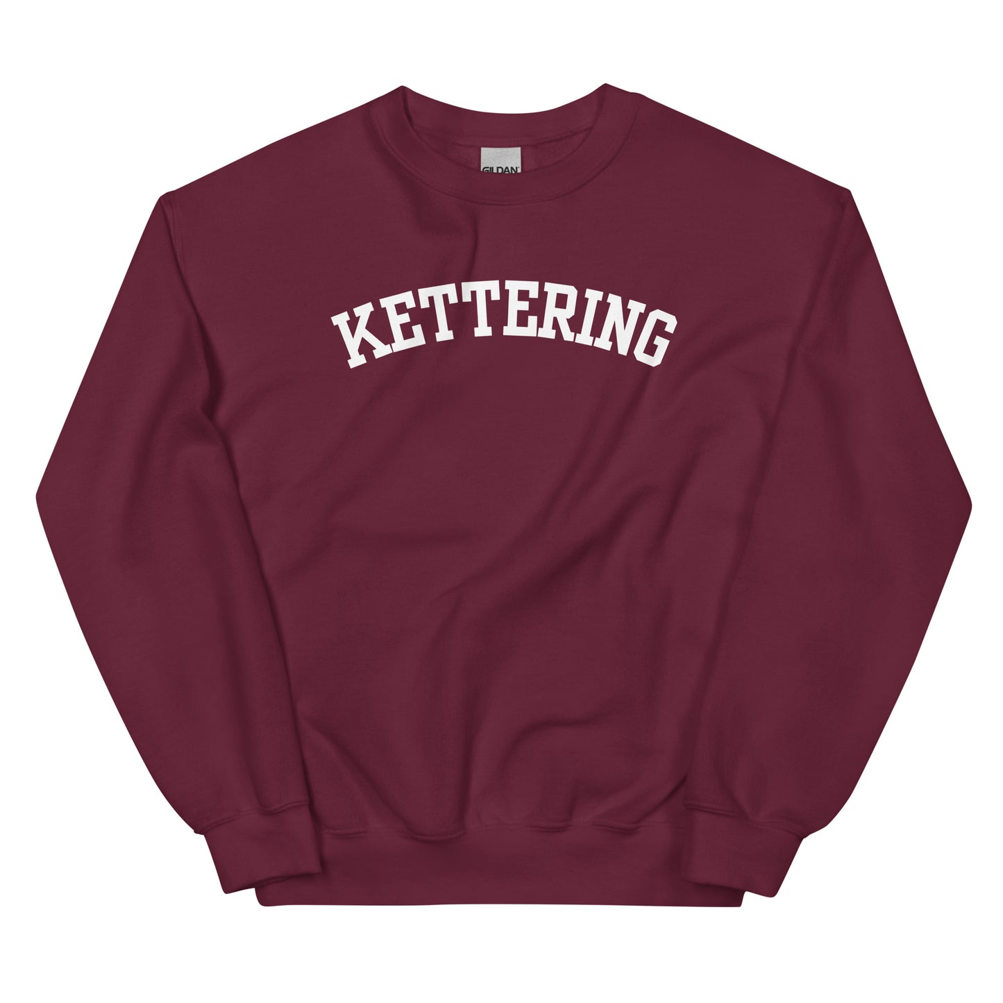 Kettering Ohio Block Solo Crewneck Unisex Sweatshirt