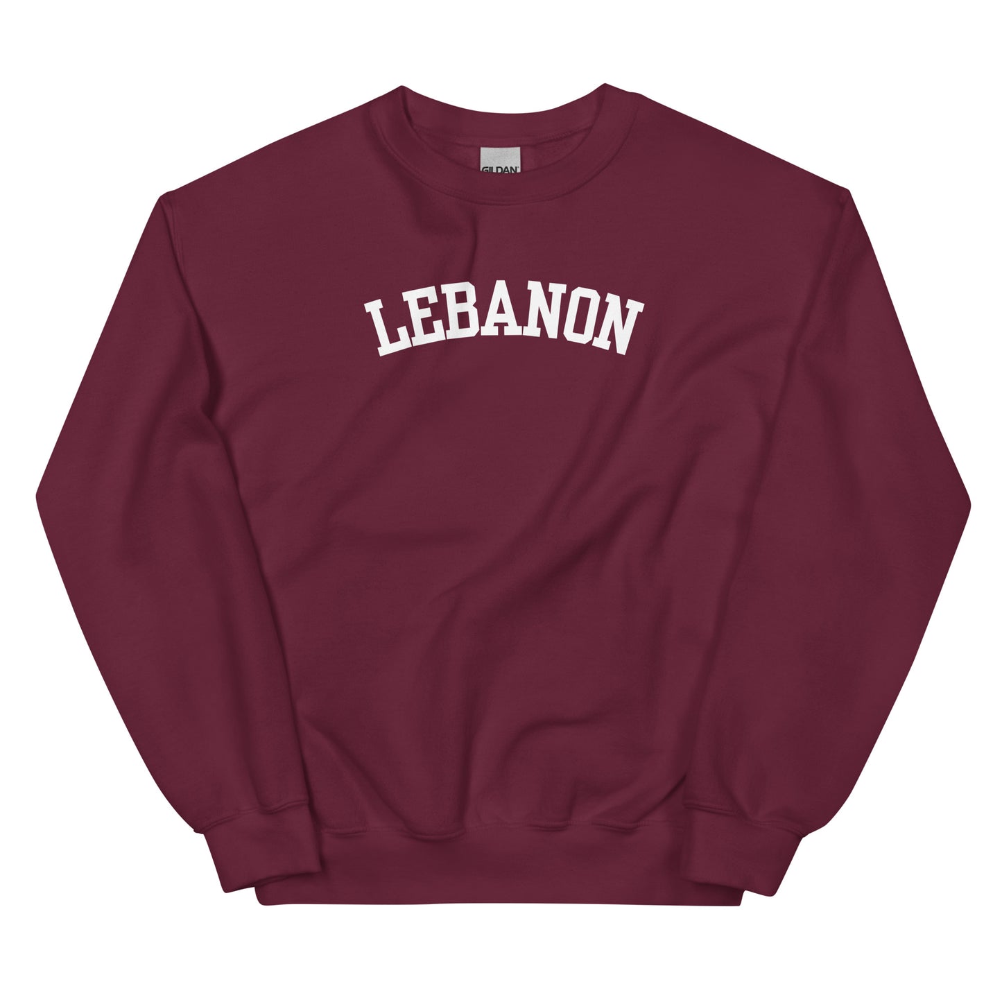 Lebanon Ohio Block Solo Crewneck Unisex Sweatshirt