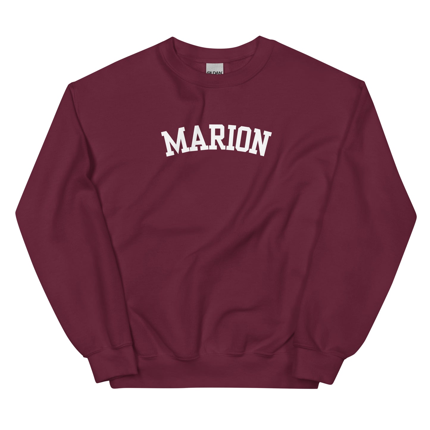 Marion Ohio Block Solo Crewneck Unisex Sweatshirt