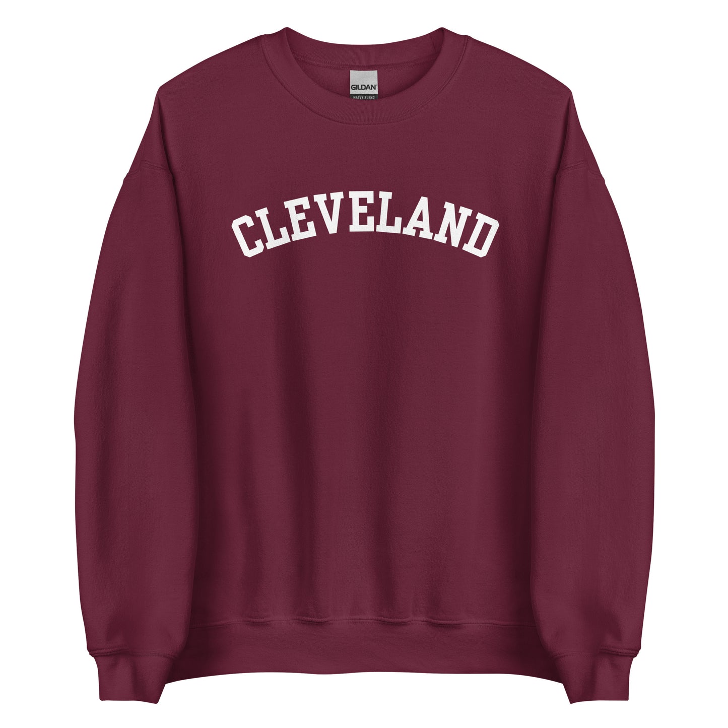 Cleveland Ohio Solo Block Crewneck Unisex Sweatshirt