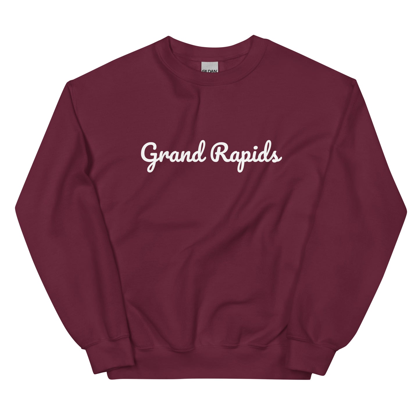 Grand Rapids, Michigan Solo Script Unisex Sweatshirt