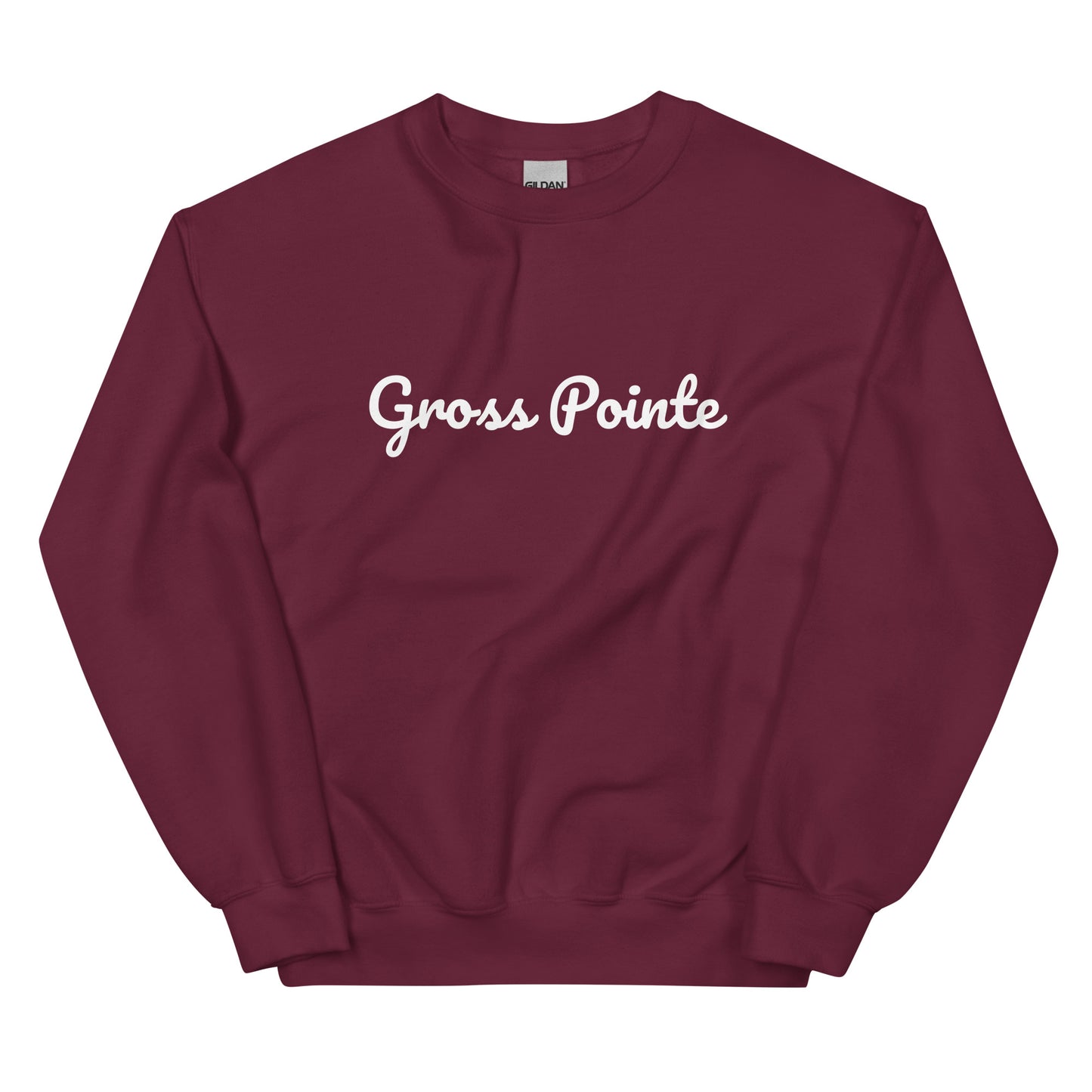 Gross Pointe, Michigan Solo Script Unisex Sweatshirt
