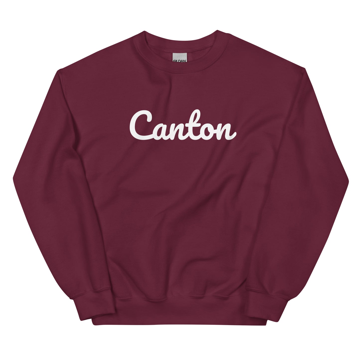 Canton, Michigan Solo Script Unisex Sweatshirt