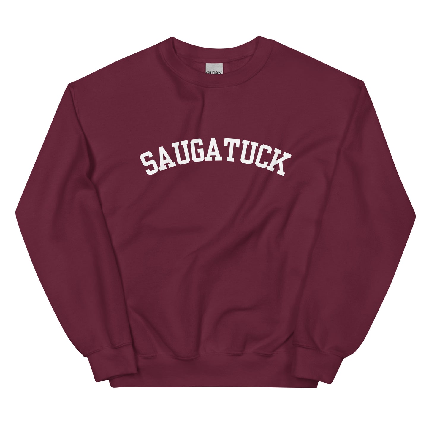 Saugatuck, Michigan Solo Script Unisex Sweatshirt