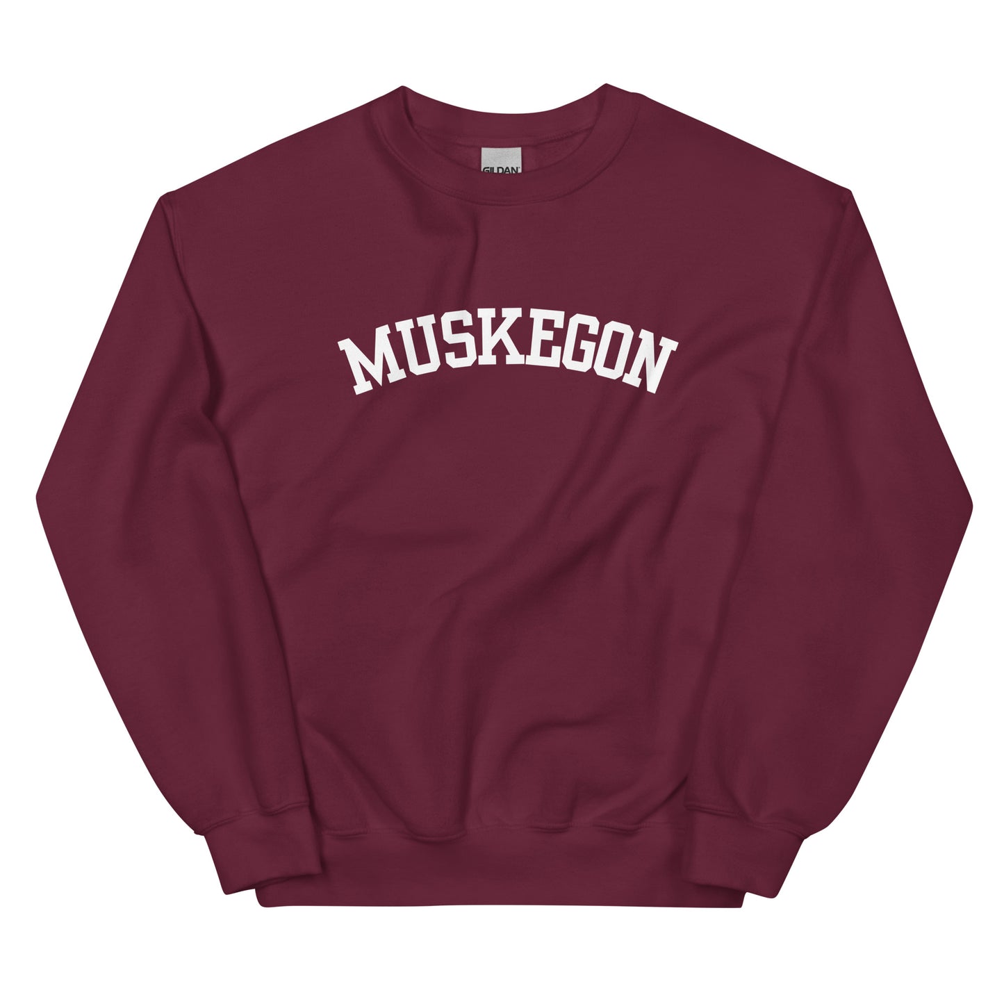Muskegon, Michigan Block Solo Unisex Sweatshirt