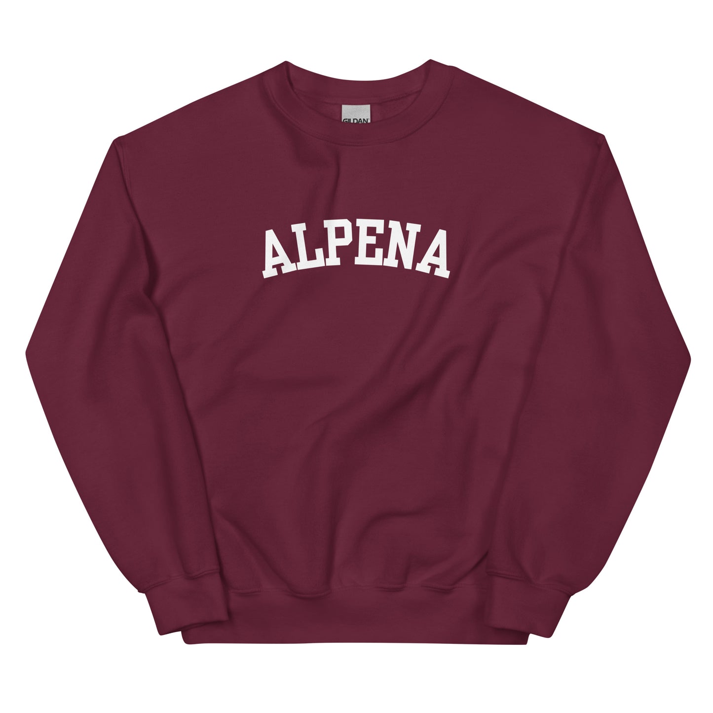 Alpena, Michigan Solo Block Unisex Sweatshirt