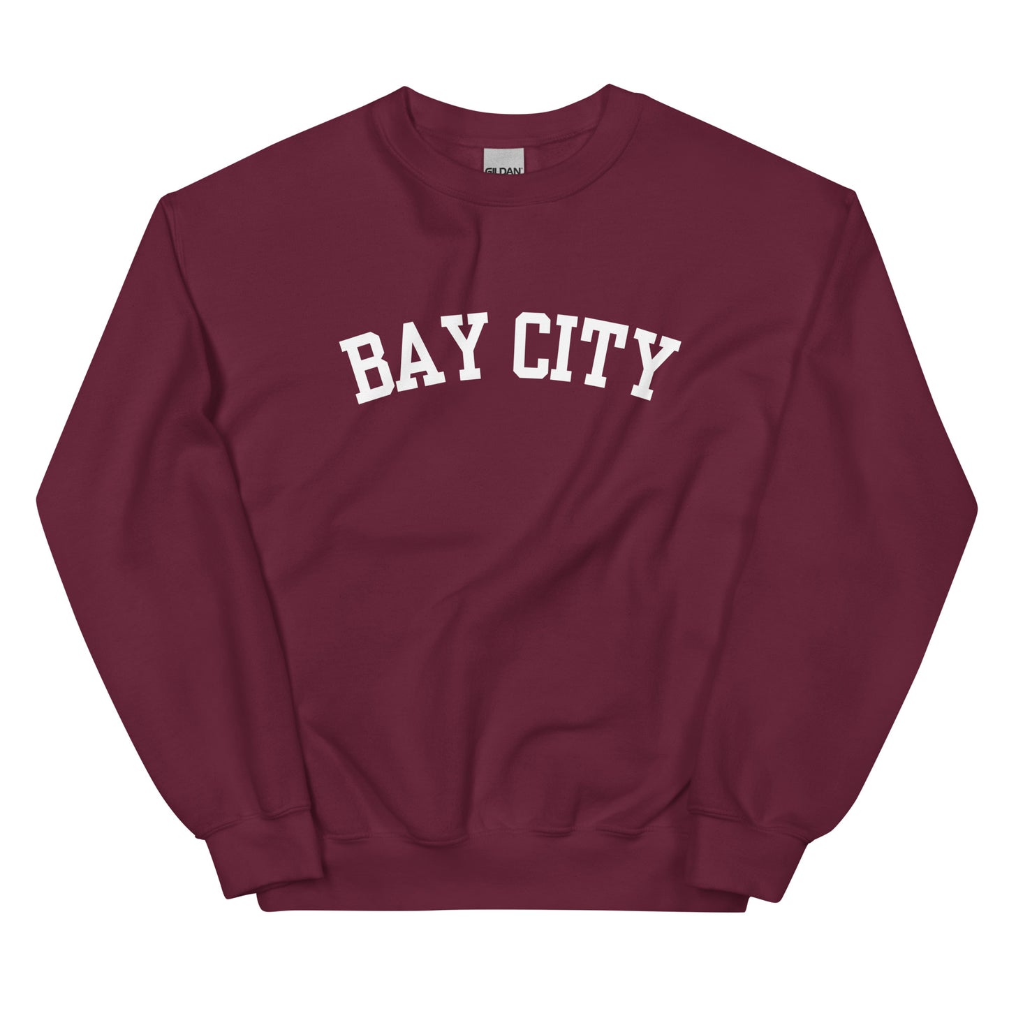 Bay City, Michigan Block Solo Unisex Sweatshirt