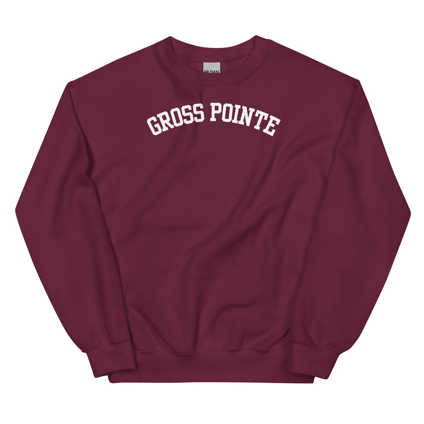 Gross Pointe, Michigan - Block Solo Crewneck Unisex Sweatshirt