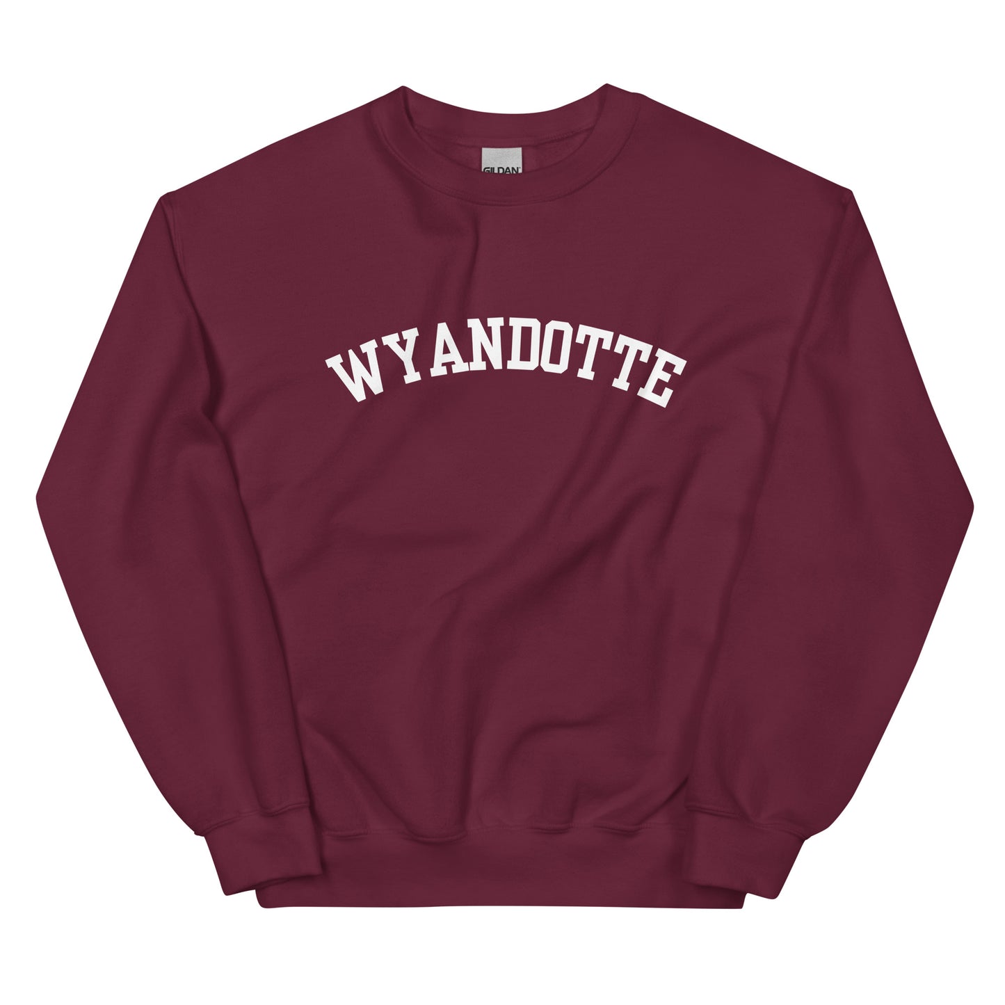 Wyandotte, Michigan Block Solo Unisex Sweatshirt