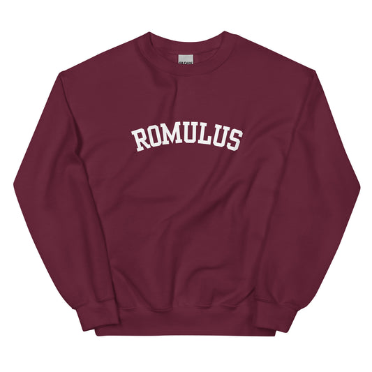 Romulus, Michigan Block Solo Unisex Sweatshirt