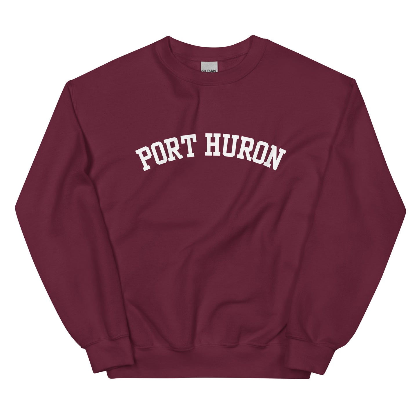 Port Huron, Michigan Block Solo Unisex Sweatshirt