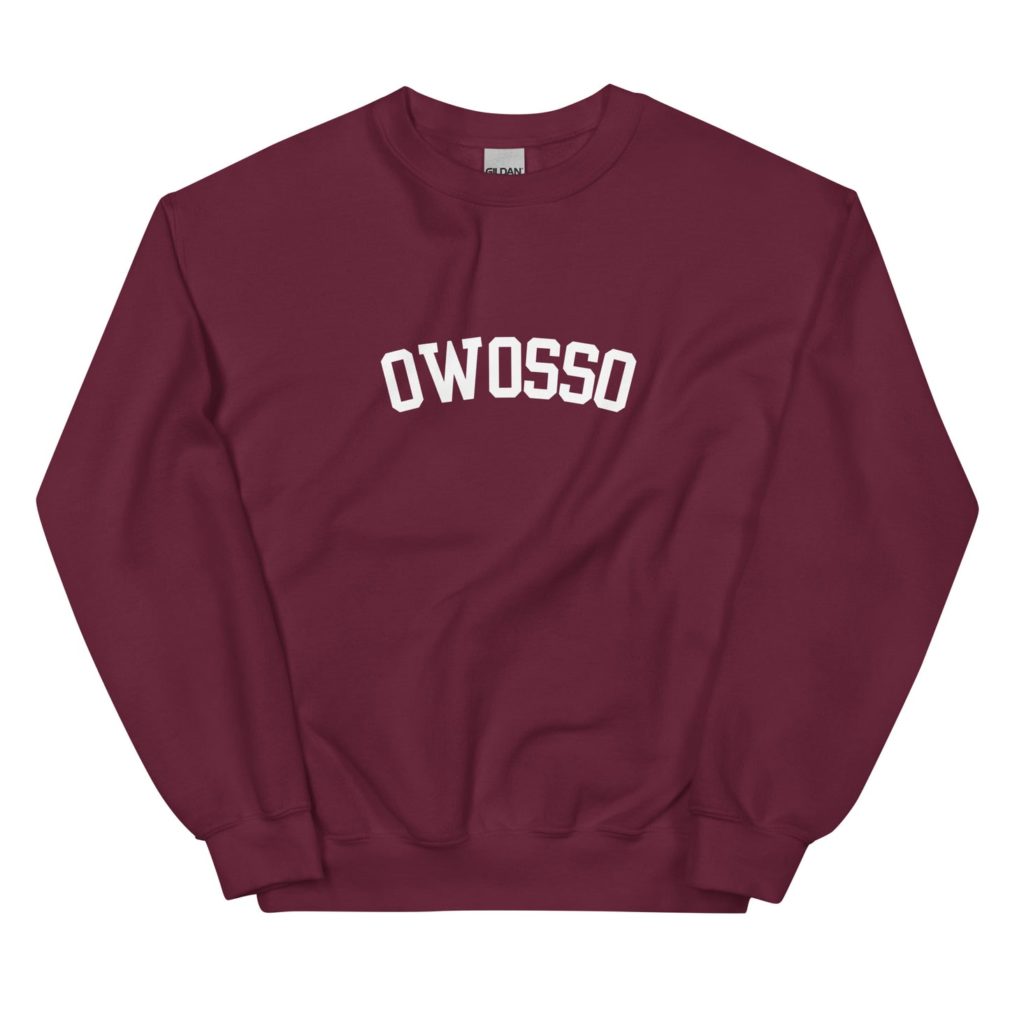 Owosso, Michigan Block Solo Unisex Sweatshirt