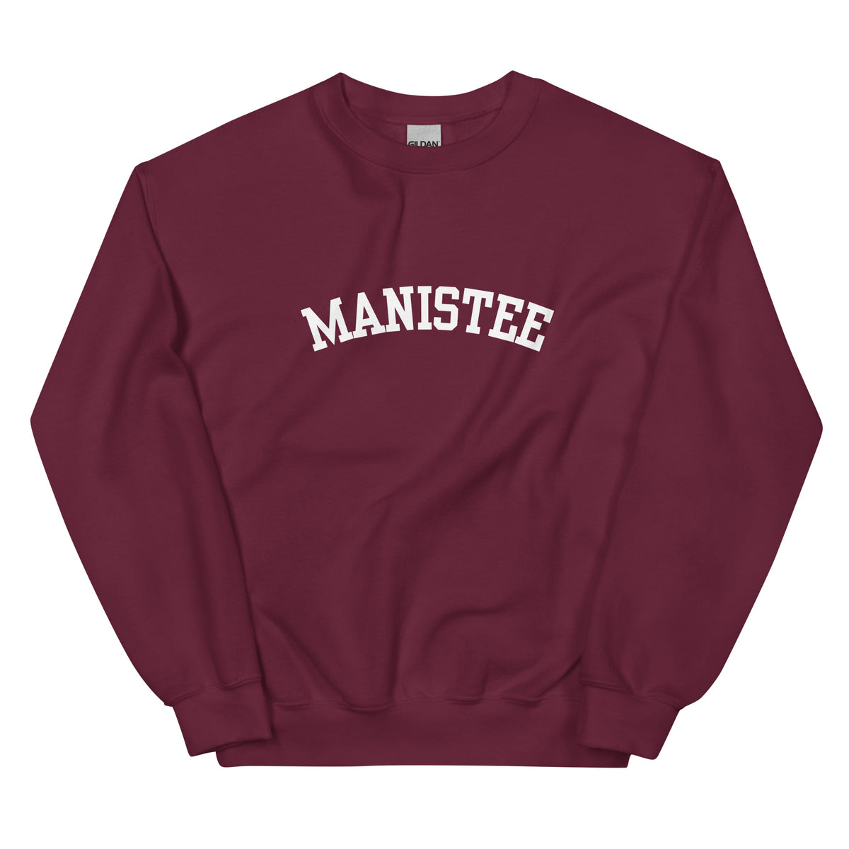 Manistee, Michigan Unisex Sweatshirt - Block Solo