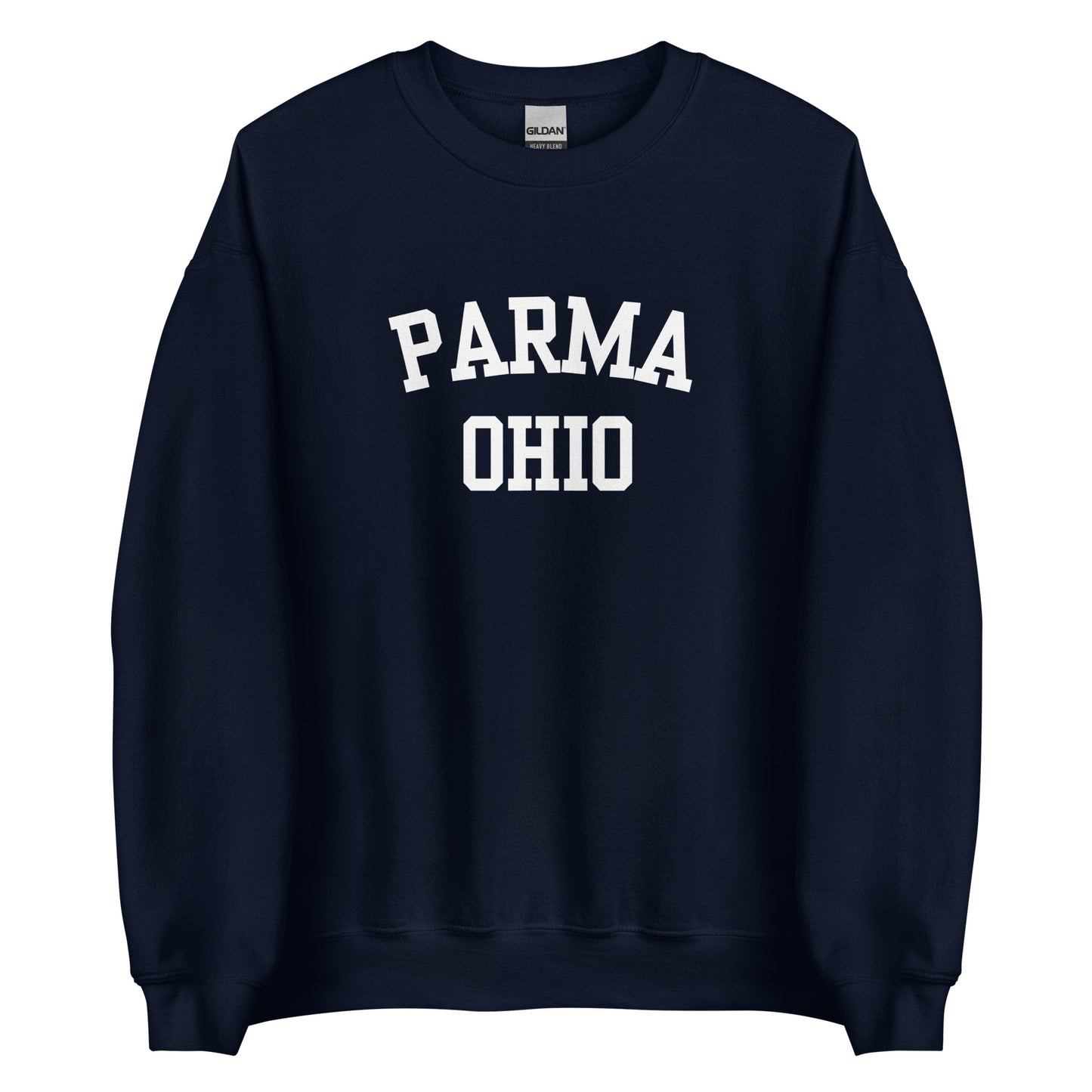 Parma Ohio Block Crewneck Unisex Sweatshirt