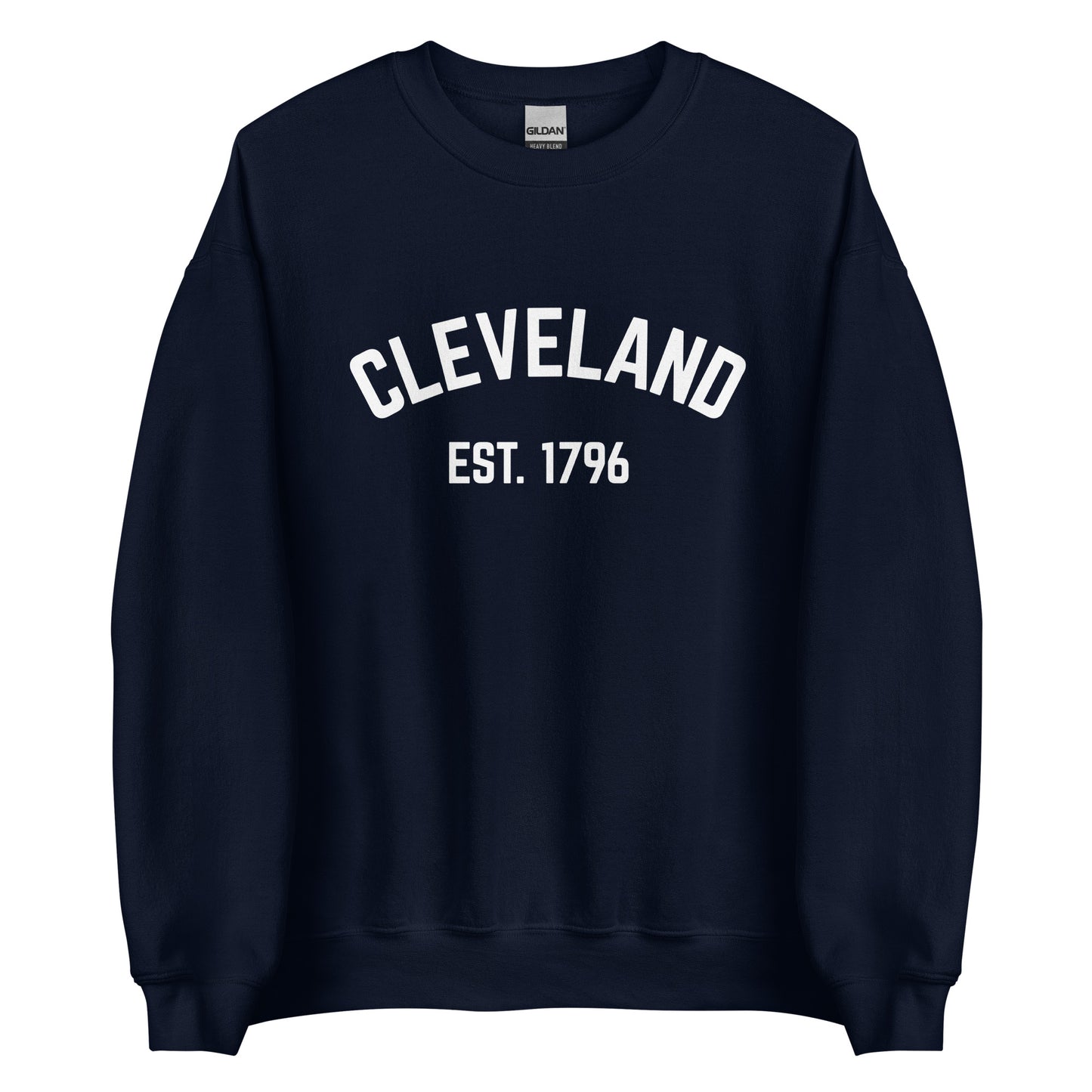 Cleveland Ohio EST Crewneck Unisex Sweatshirt
