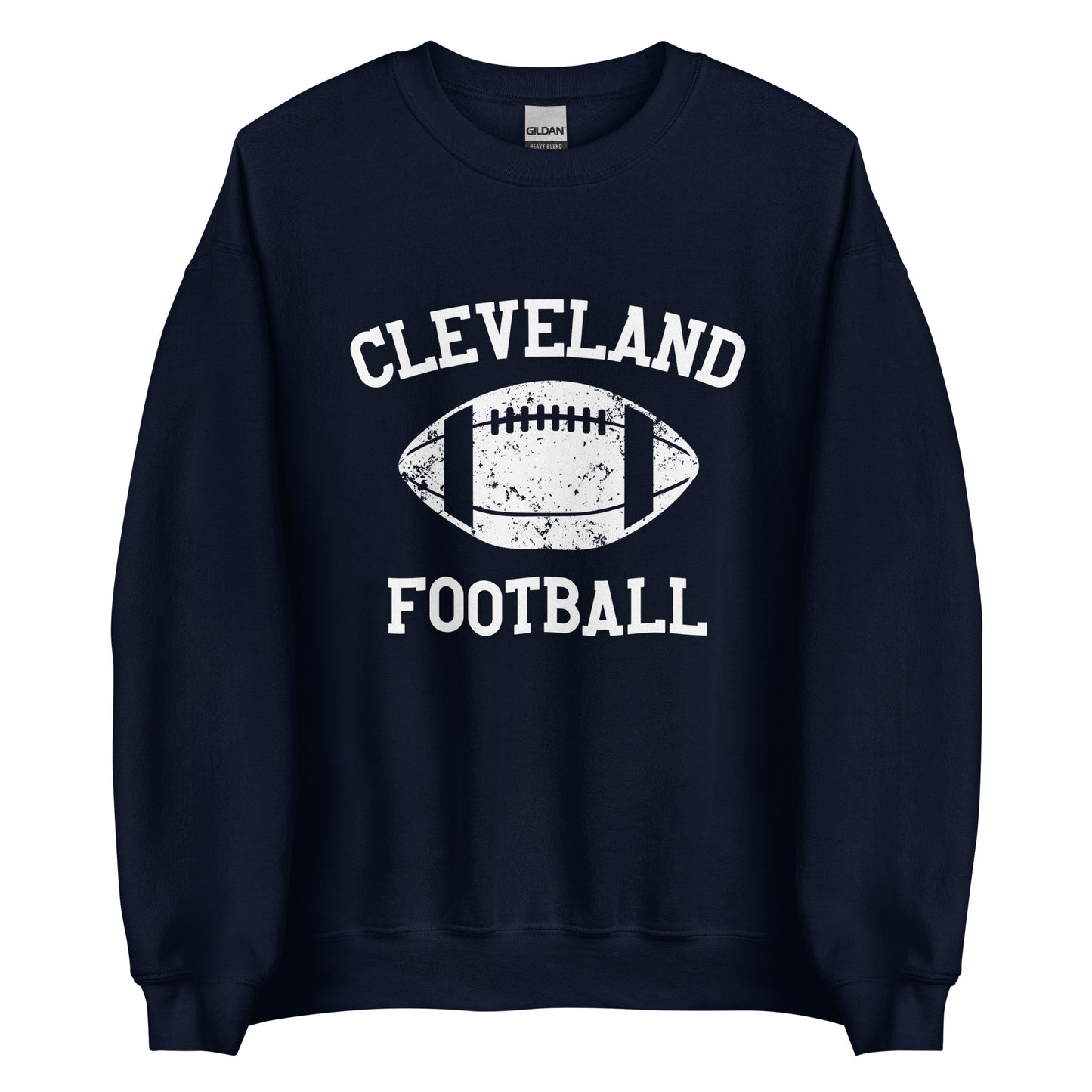 Cleveland Ohio Football Crewneck Unisex Sweatshirt