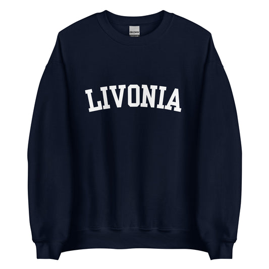 Livonia Michigan Block 2 Unisex Sweatshirt