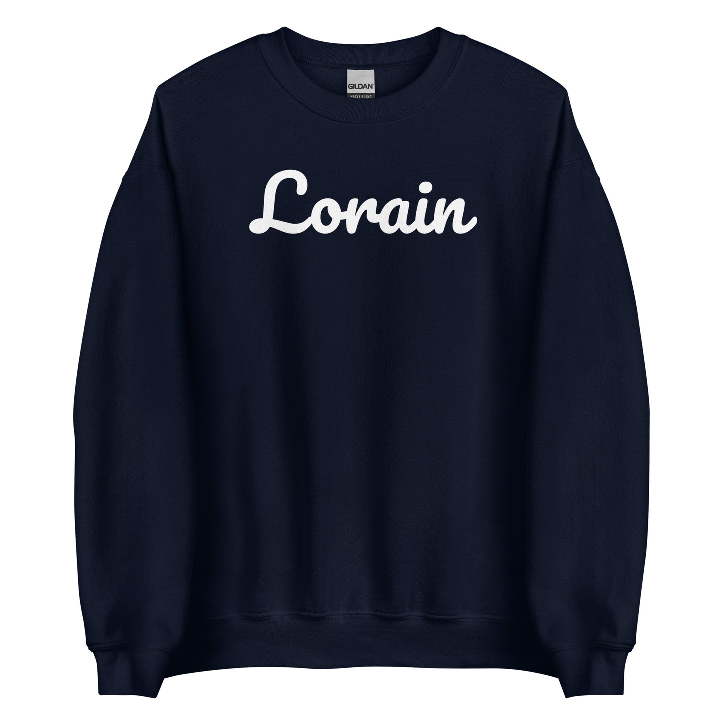 Lorain Ohio Solo Script Crewneck Unisex Sweatshirt