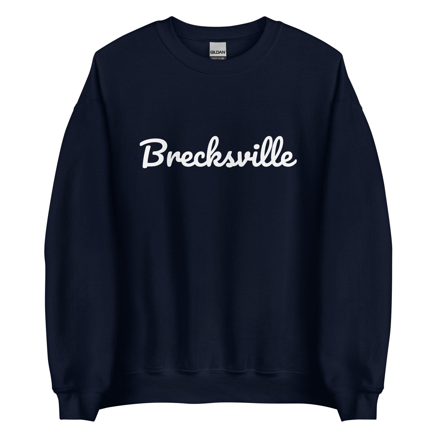 Brecksville Ohio Solo Script Crewneck Unisex Sweatshirt