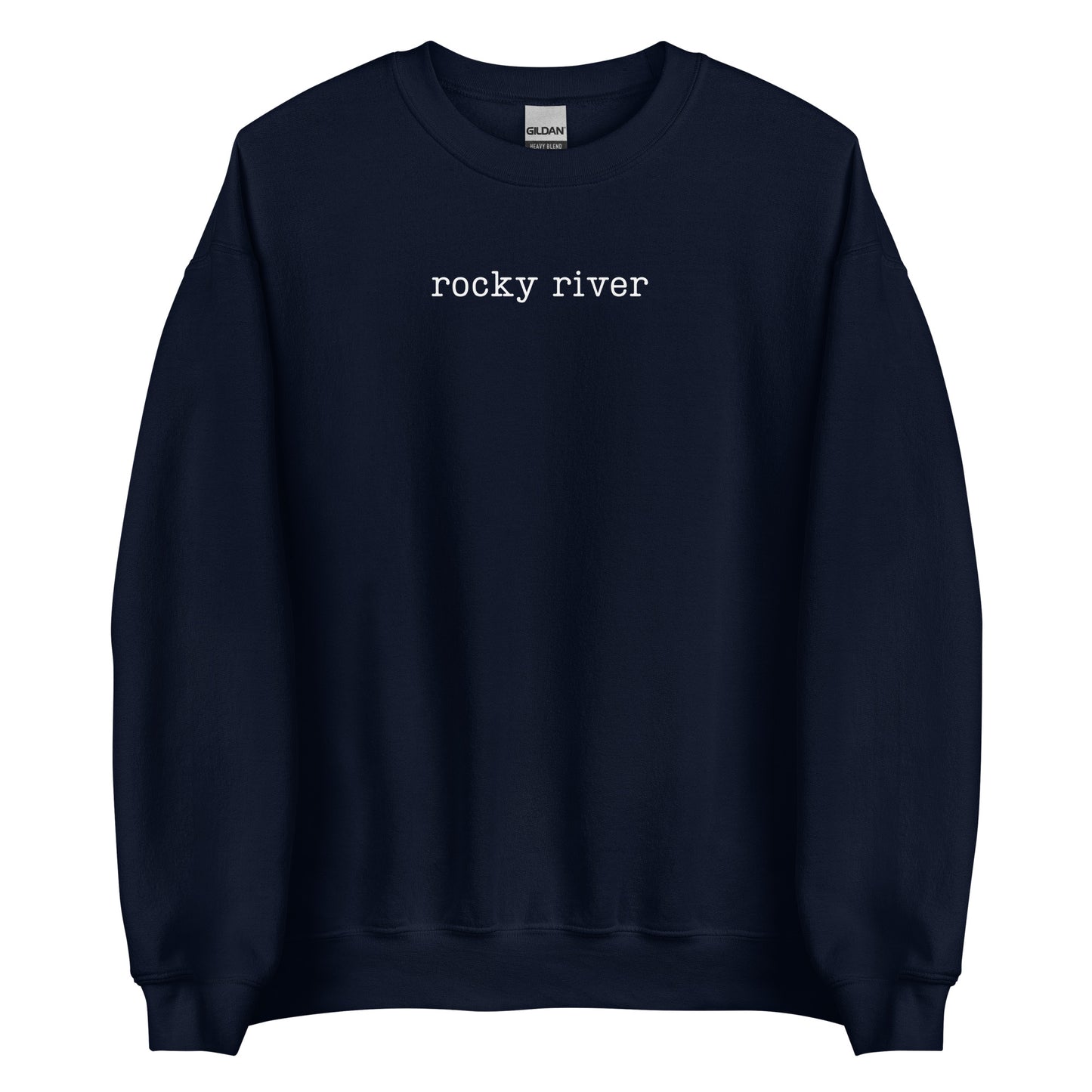 Rocky River Ohio Minimalist Unisex Sweatshirt