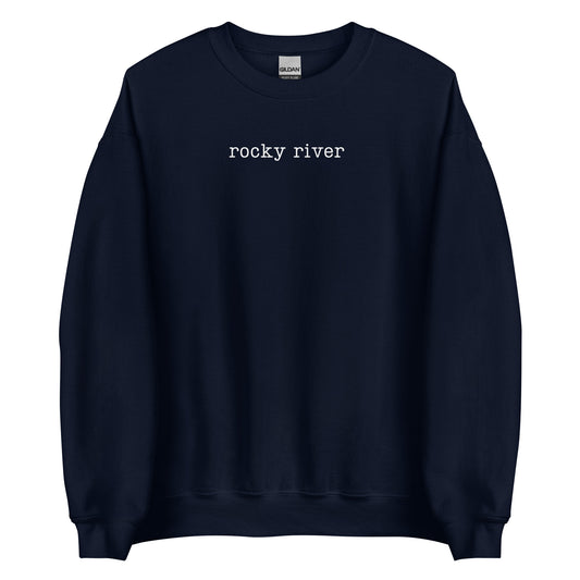 Rocky River Ohio Minimalist Unisex Sweatshirt