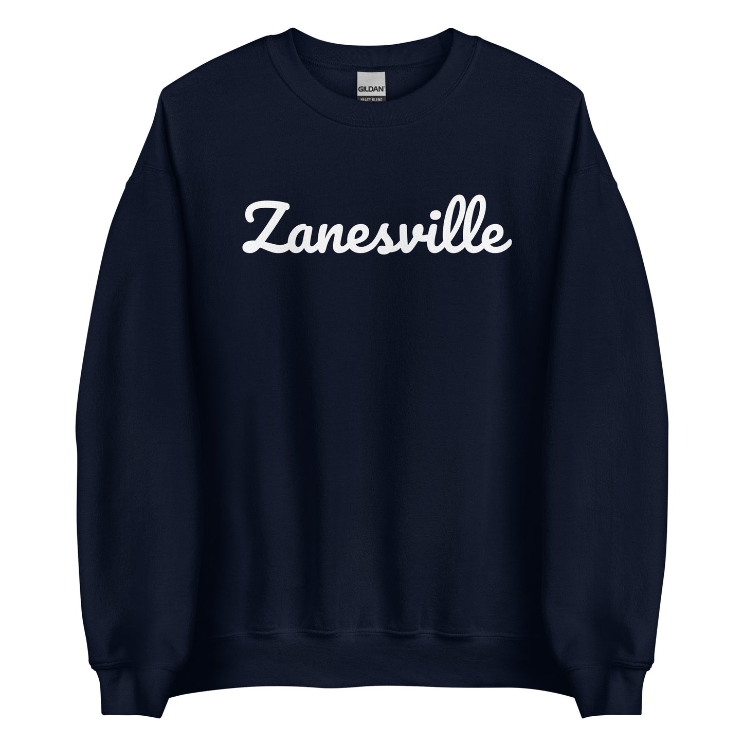 Zanesville Ohio Solo Script Unisex Crewneck Sweatshirt