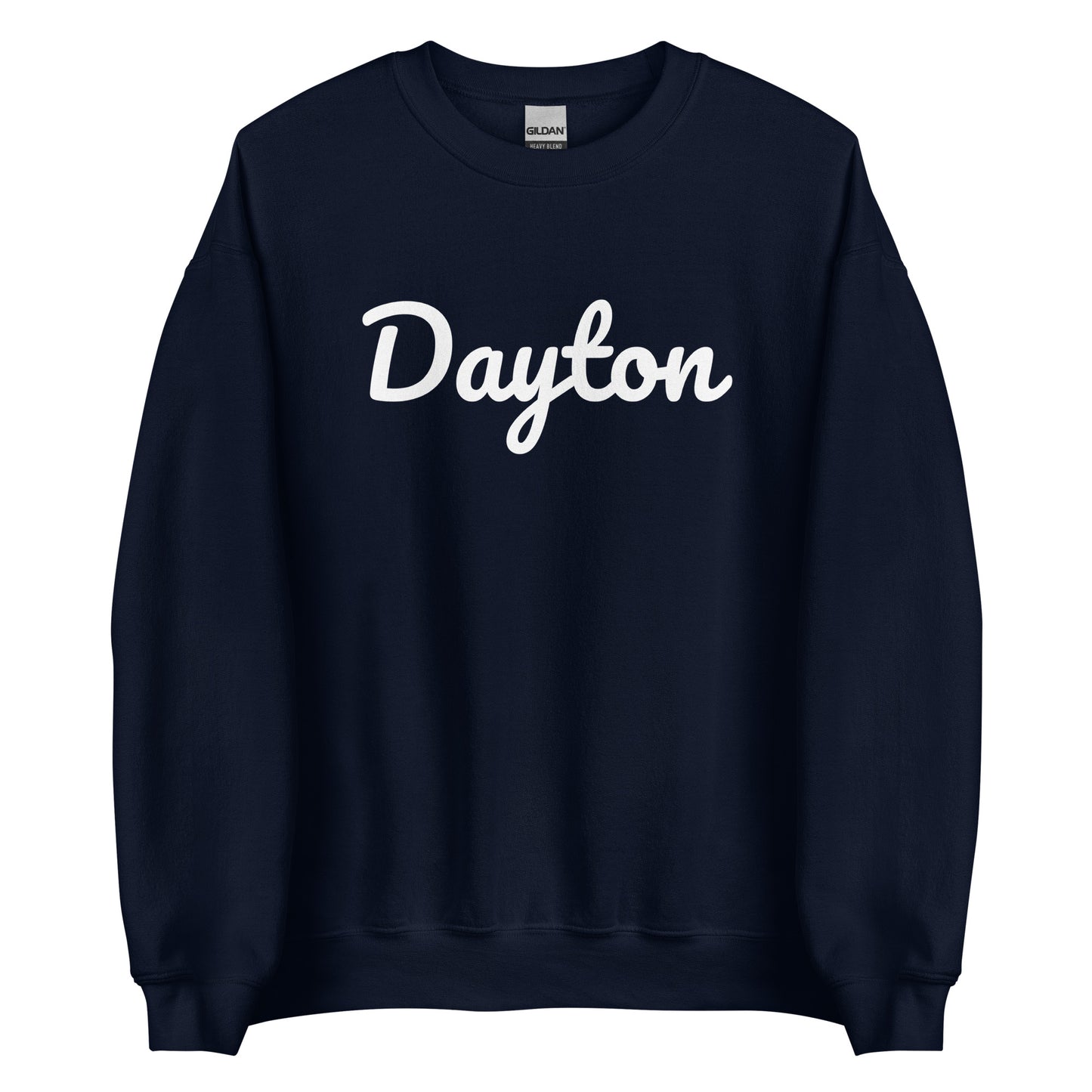 Dayton Ohio Solo Script Crewneck Unisex Sweatshirt