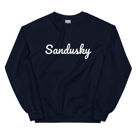 Sandusky Ohio Solo Script Unisex Sweatshirt