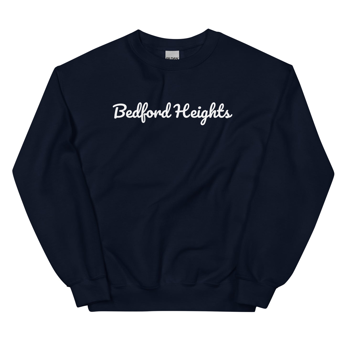 Bedford Heights Ohio Solo Script Crewneck Unisex Sweatshirt