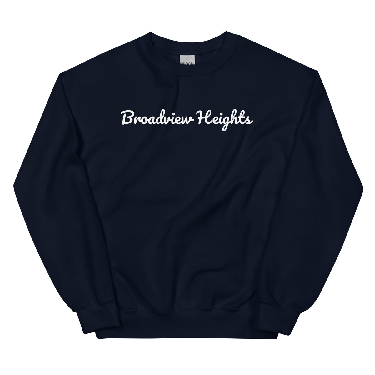 Broadview Heights Ohio Solo Script Crewneck Unisex Sweatshirt