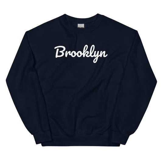 Brooklyn Ohio Solo Script Crewneck Unisex Sweatshirt