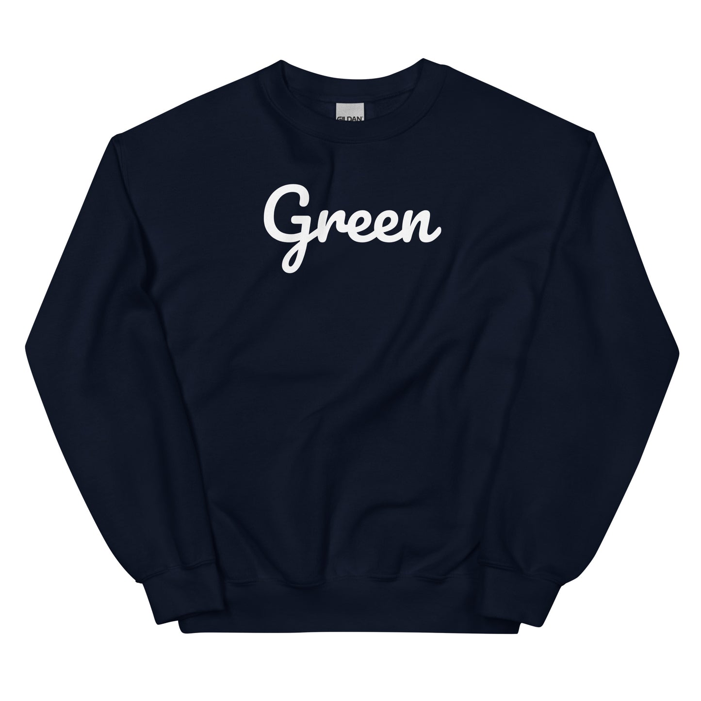 Green Ohio Solo Script Crewneck Unisex Sweatshirt