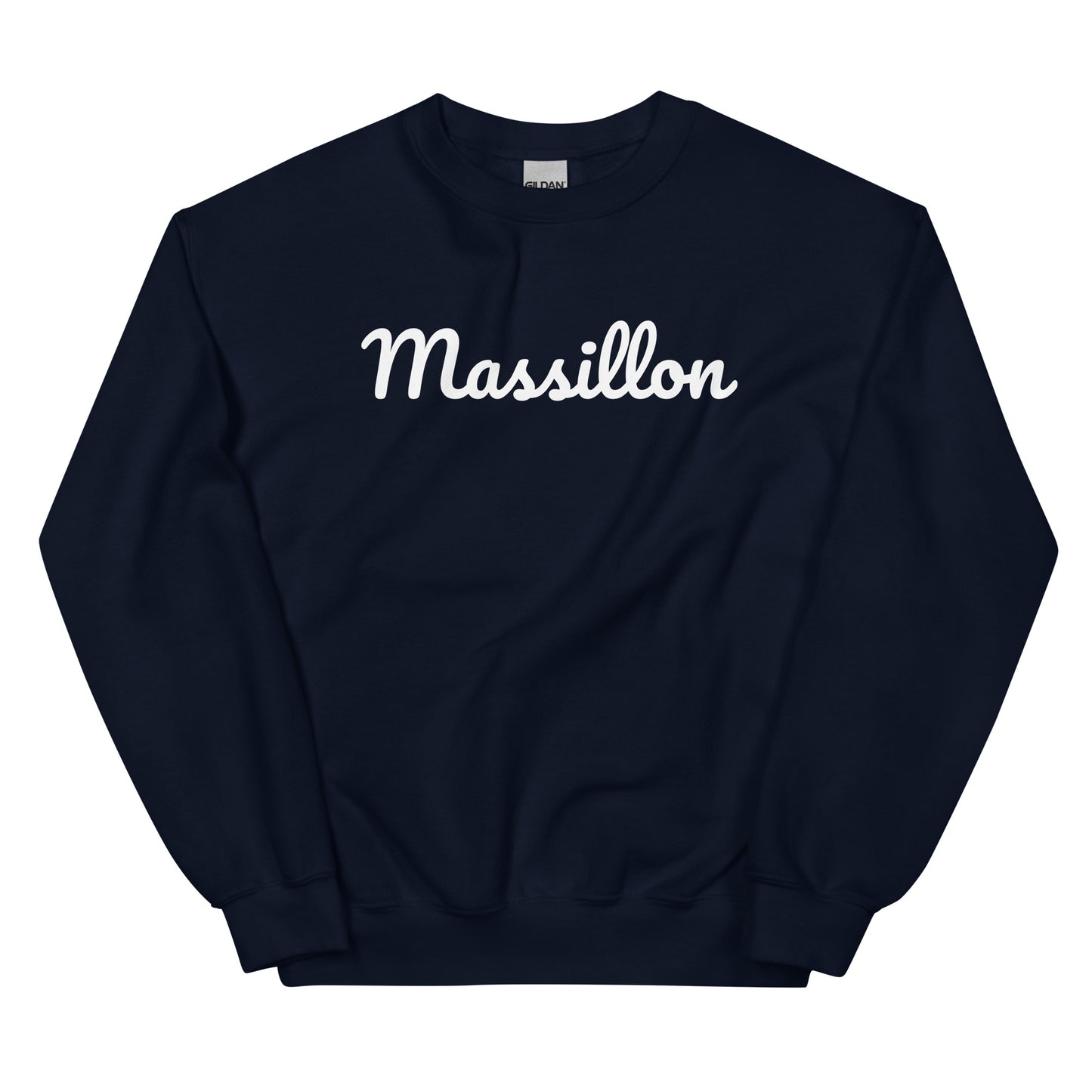 Massillon Ohio Solo Script Crewneck Unisex Sweatshirt