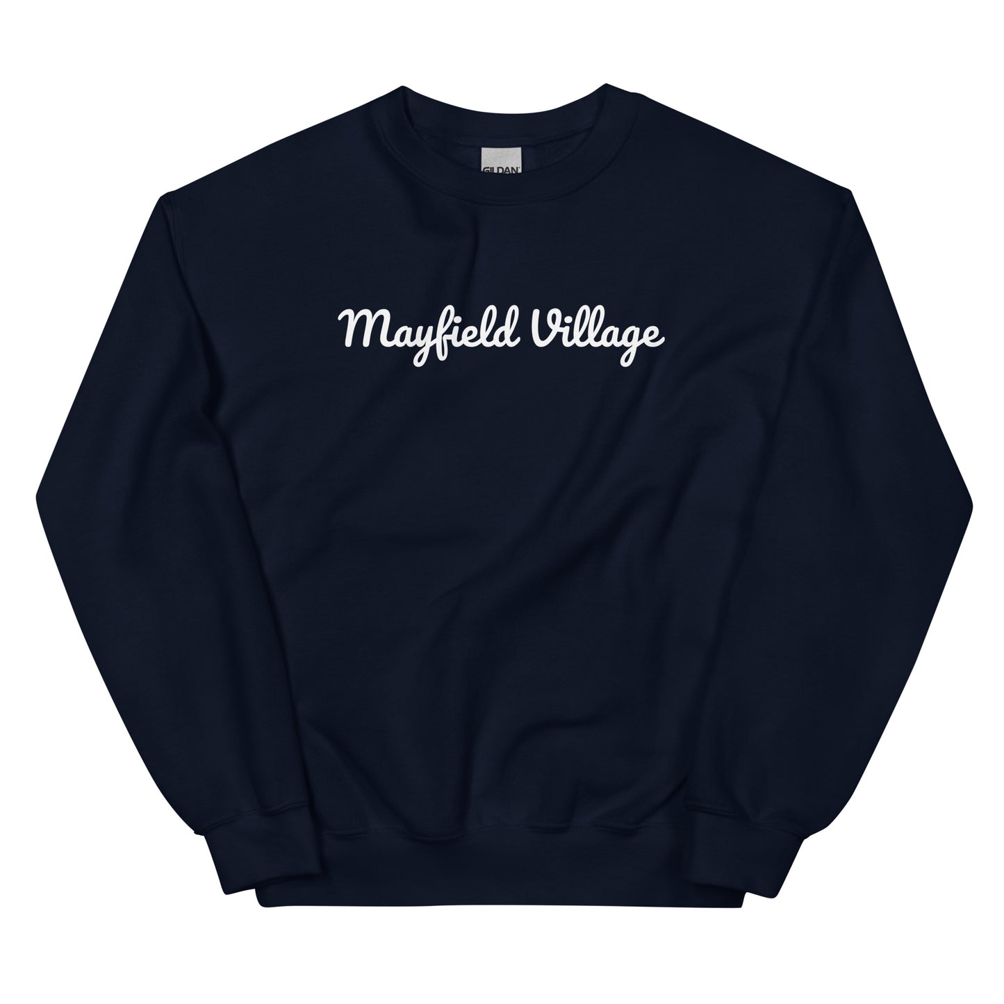 Mayfield Village Ohio Solo Script Crewneck Unisex Sweatshirt