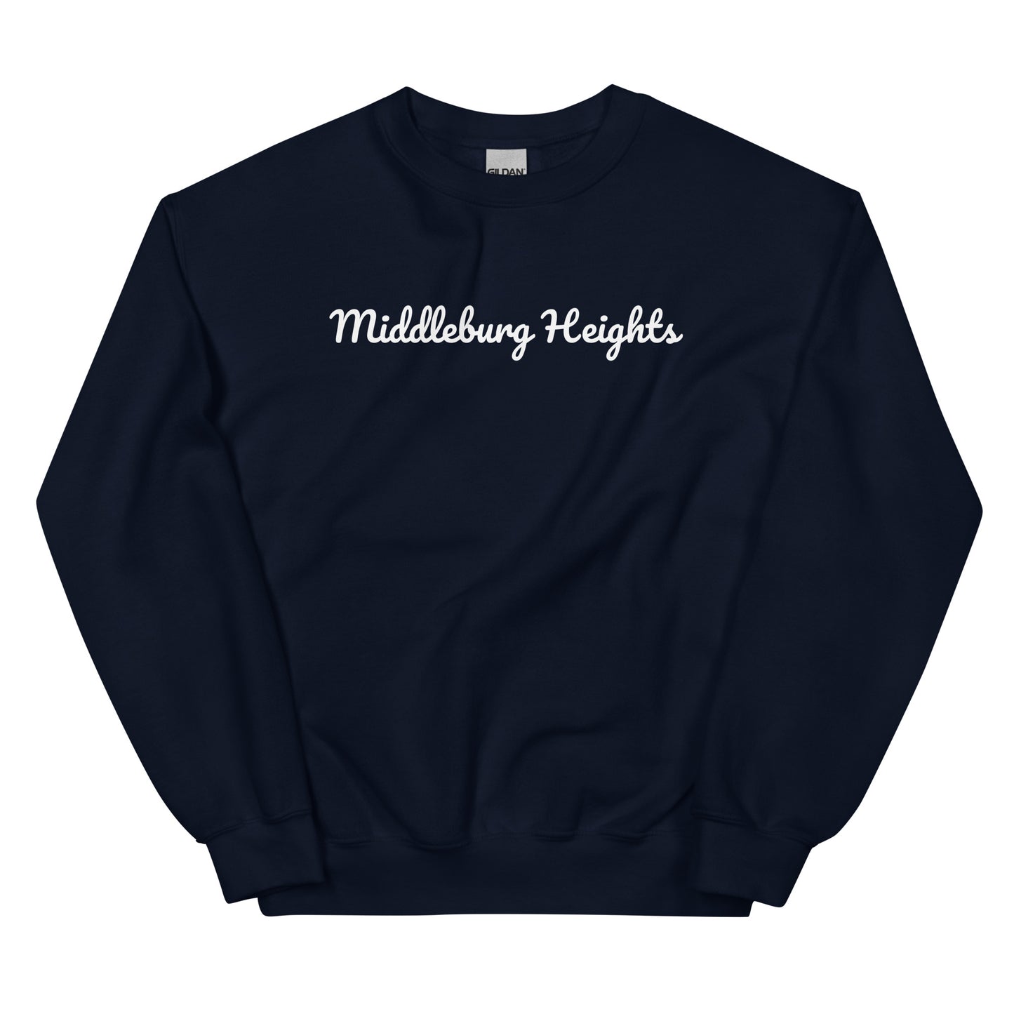 Middleburg Heights Ohio Solo Script Crewneck Unisex Sweatshirt