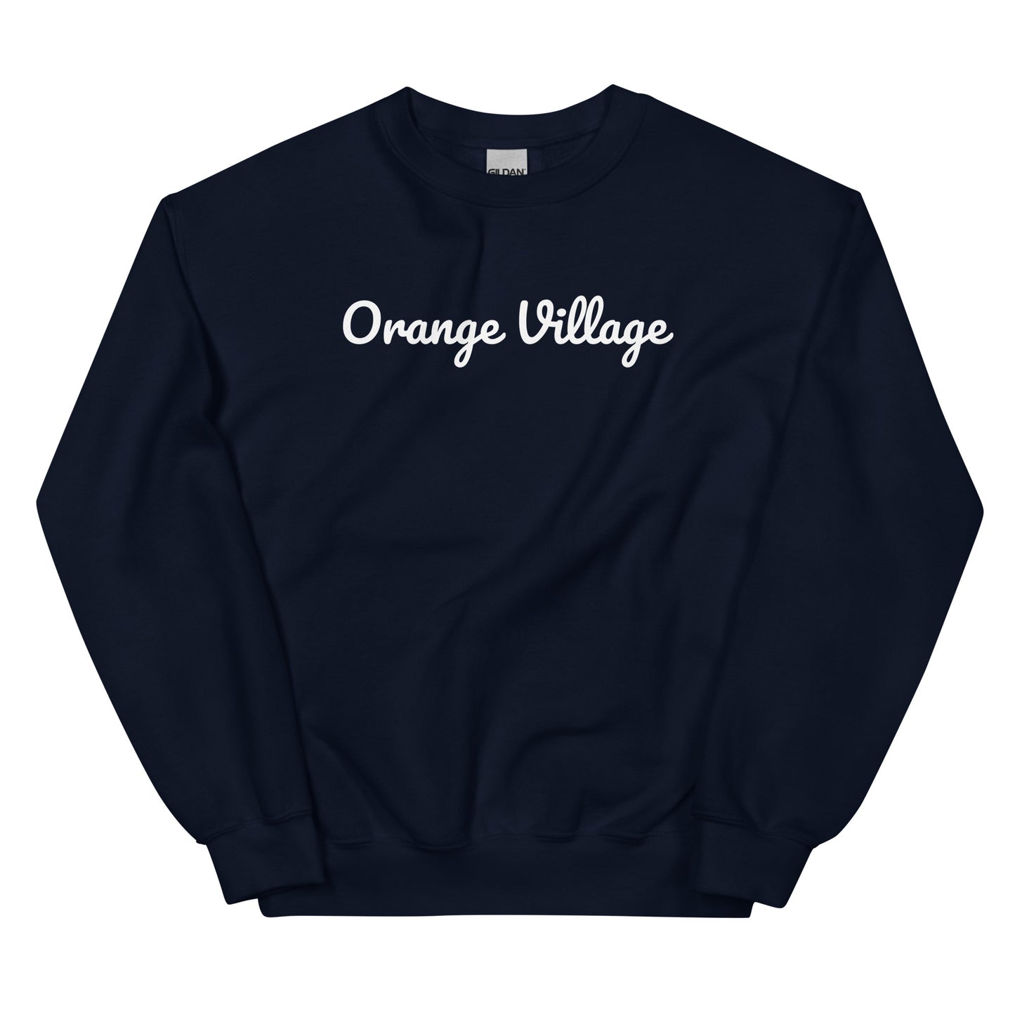 Orange Village Ohio Solo Script Crewneck Unisex Sweatshirt